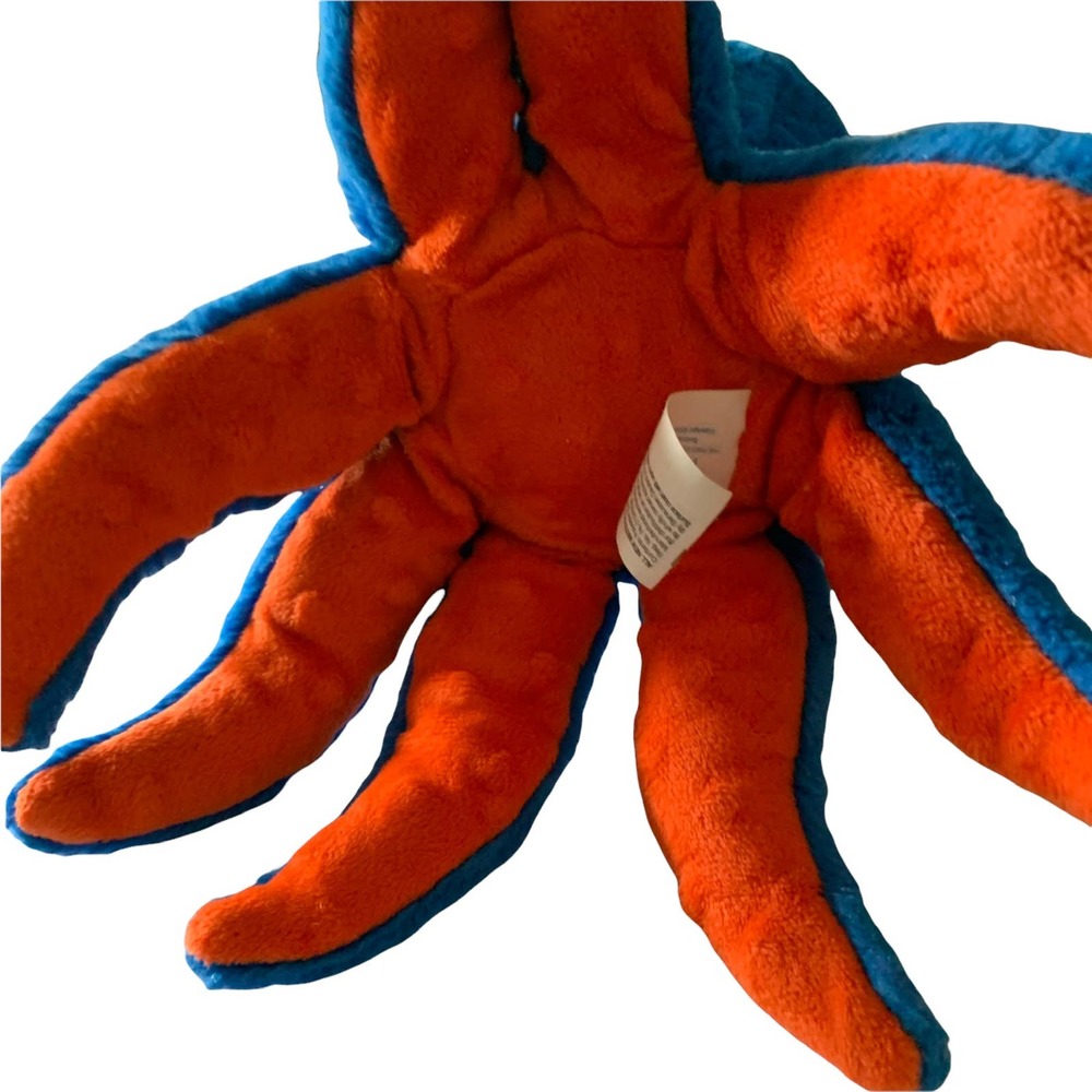Kohls Care Blue and Orange Octopus 2008 The Pout Pout Fish - Picture 3 of 7
